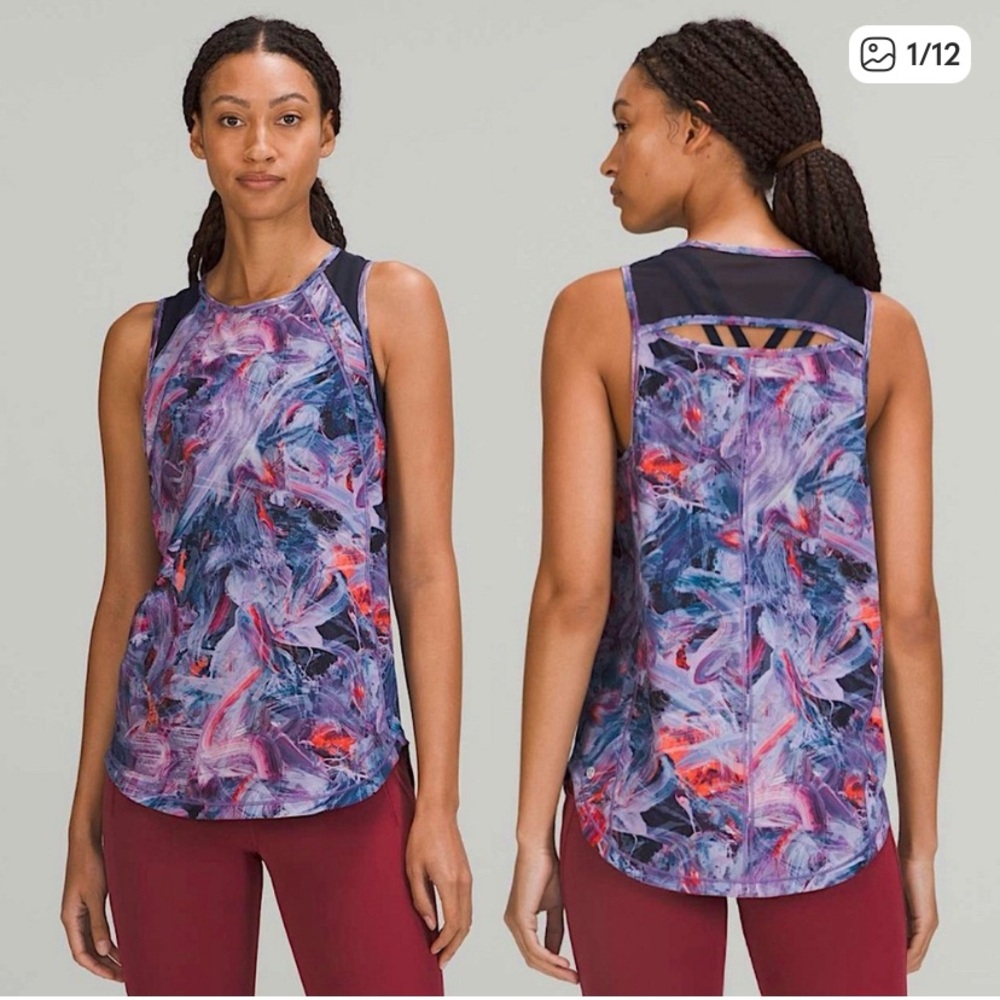 Lululemon Sculpt Tank Top in Atmospheric Purple Womens 6?